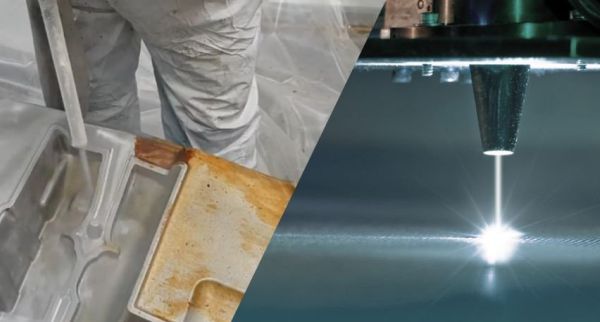 Laser cleaning vs. Dry ice blasting